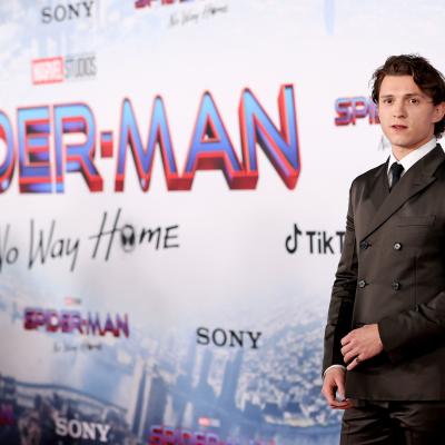 Tom Holland attends Sony Pictures' "Spider-Man: No Way Home" Los Angeles Premiere.