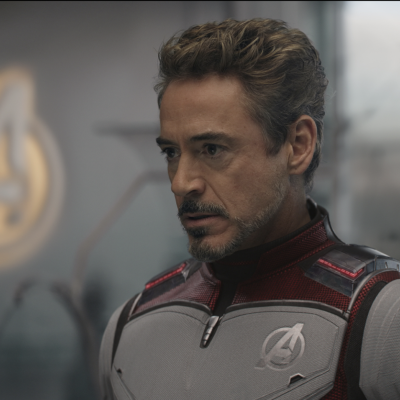 Robert Downey Jr. in a scene from "Avengers: Endgame"