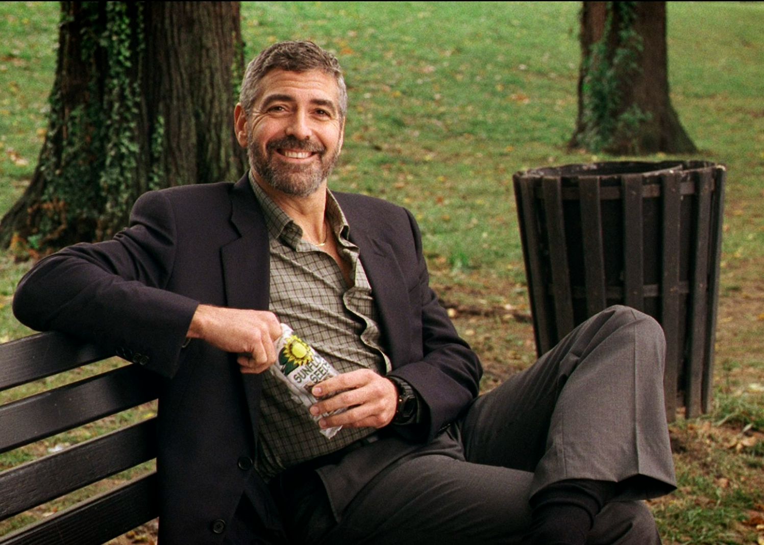 George Clooney in a scene from "Burn After Reading"