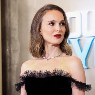 Natalie Portman photographed during the premiere of Apple's "Fountain of Youth" premiere at the American Museum of Natural History in New York on May 19, 2025.