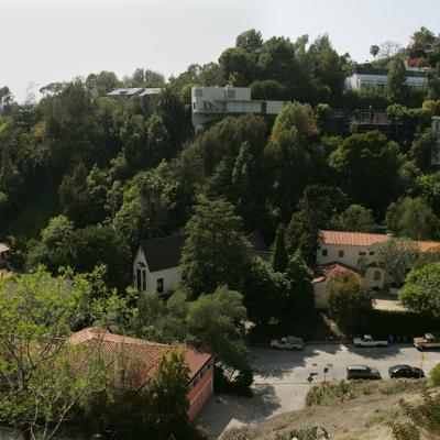 "The Crests" neighborhood, above Beverly Hills in California.