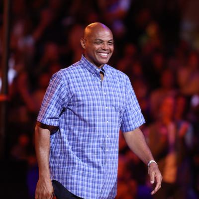 harles Barkley is introduced to the new Phoenix Suns Ring of Honor during the NBA game against the Utah Jazz at Footprint Center on October 28, 2023 in Phoenix, Arizona.
