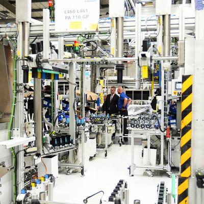 Site visit to Jaguar Land Rover's supplier, Webasto. 