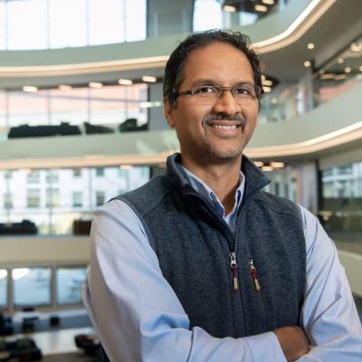 Anant Madabhushi, a professor and Executive Director of Emory University's Empathetic AI for Health Institute in Atlanta.