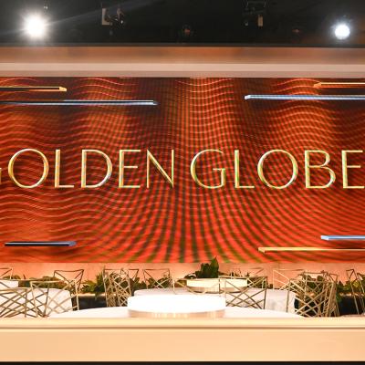 Stage and set atmosphere for the 83rd Annual Golden Globes.