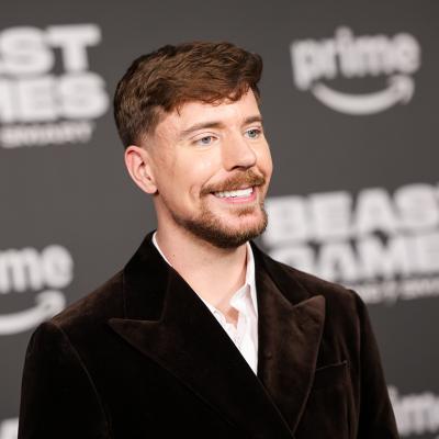 Jimmy Donaldson, also known as MrBeast, attends the Season 2 premiere of Amazon Prime Video's 'Beast Games' in Los Angeles, California.