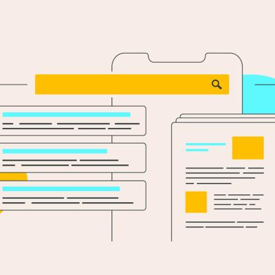 A vector illustration of SEO ranking and website result concept graphics.