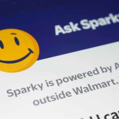 Walmart's Sparky AI Assistant app.