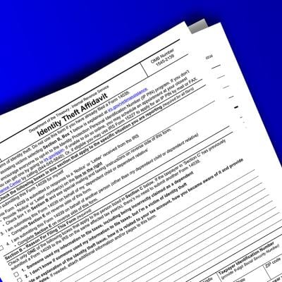 Identity Theft Affidavit forms.