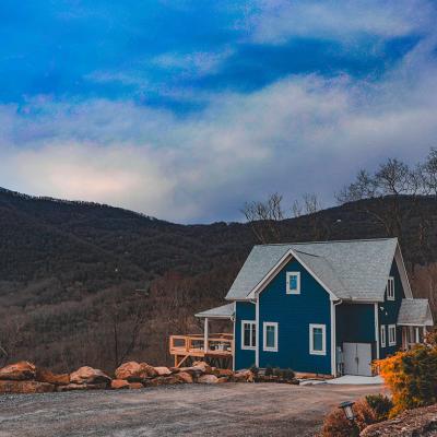 A mountain cabin in Asheville, North Carolina, USA.