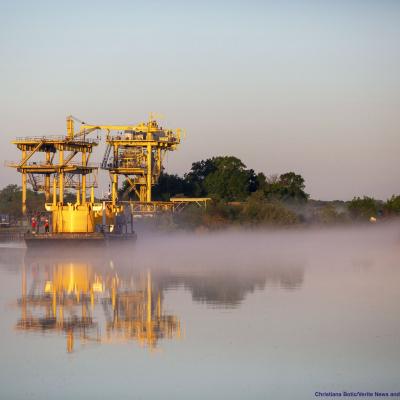 Oil infrastructure in Abbeville, La., on March 27, 2026.