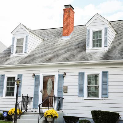 A suburban residential property.