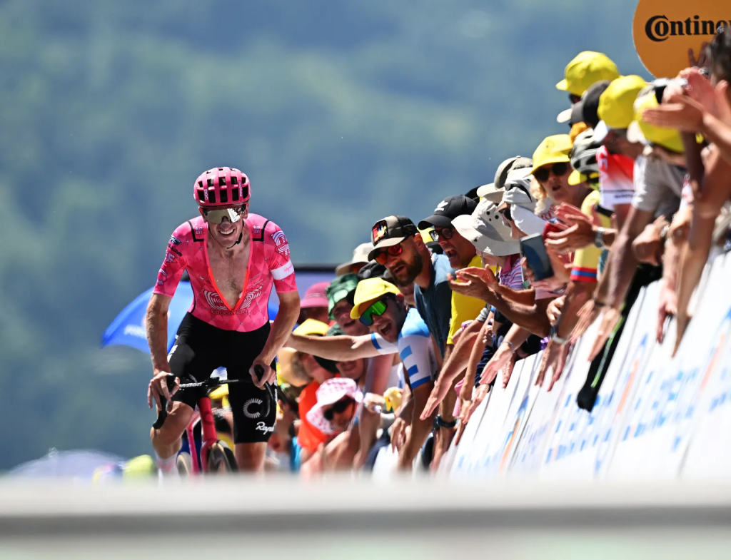 A professional cyclist for Tour de France.