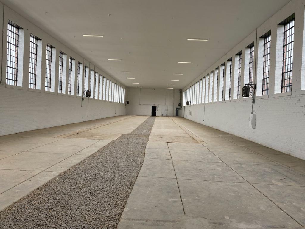 Bare iterior hallways of the Brynmor Early Education & Preschool.