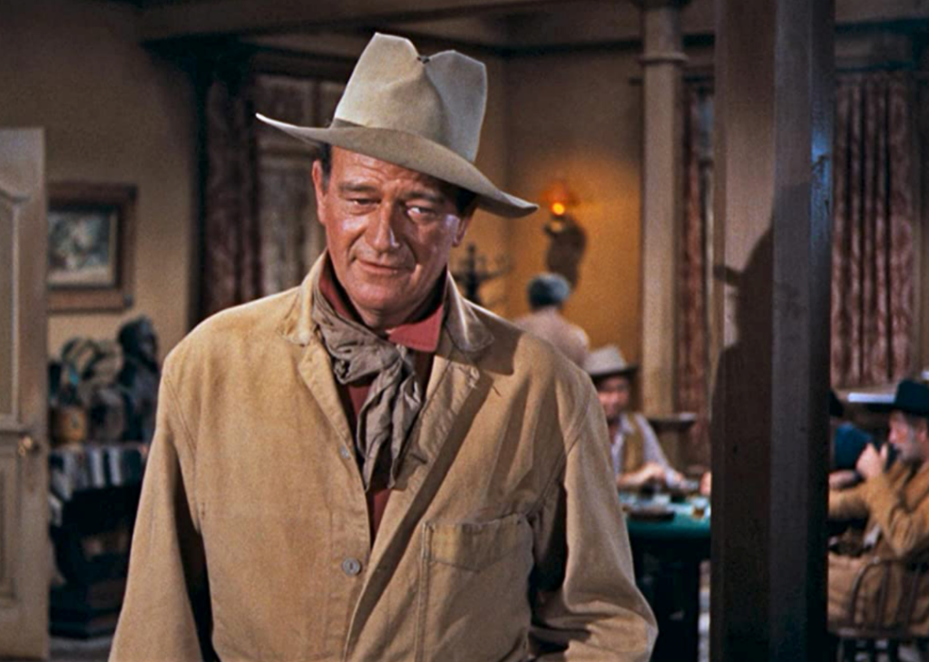 John Wayne in Rio Bravo