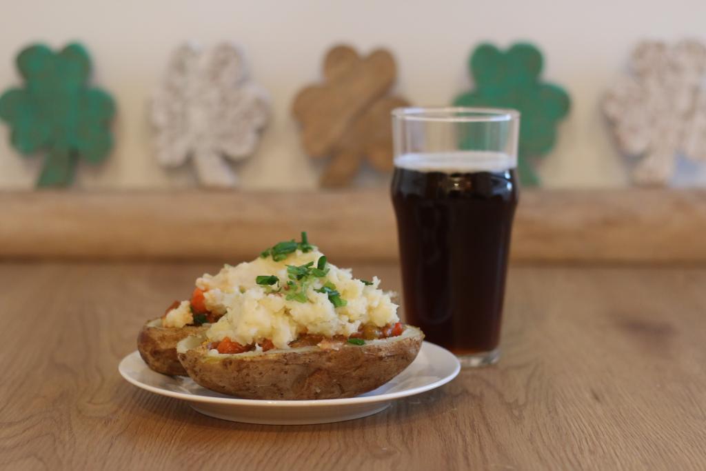 Shepherd’s Pie Potato Skins meal.