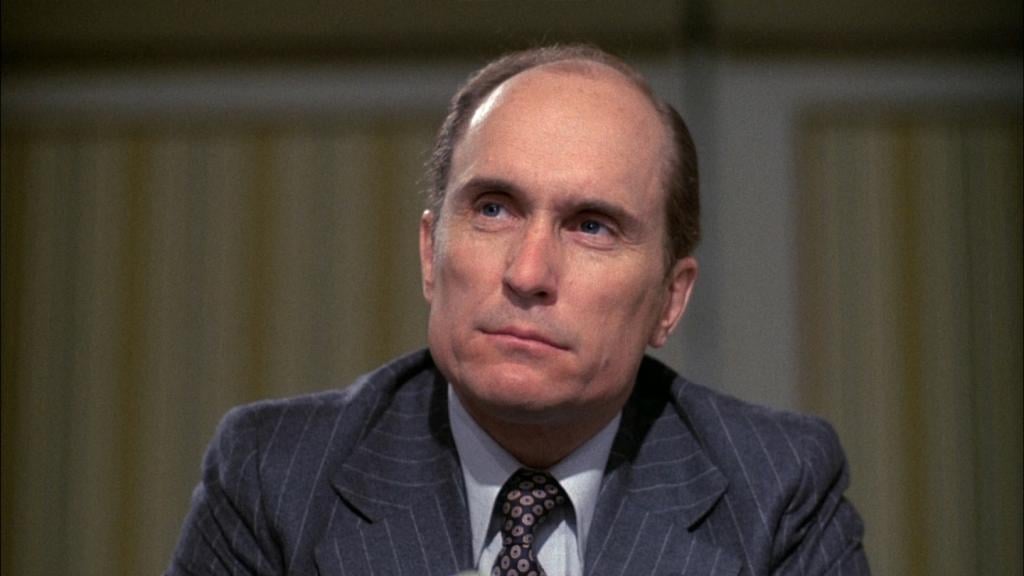 Robert Duvall as Frank Hackett in Network