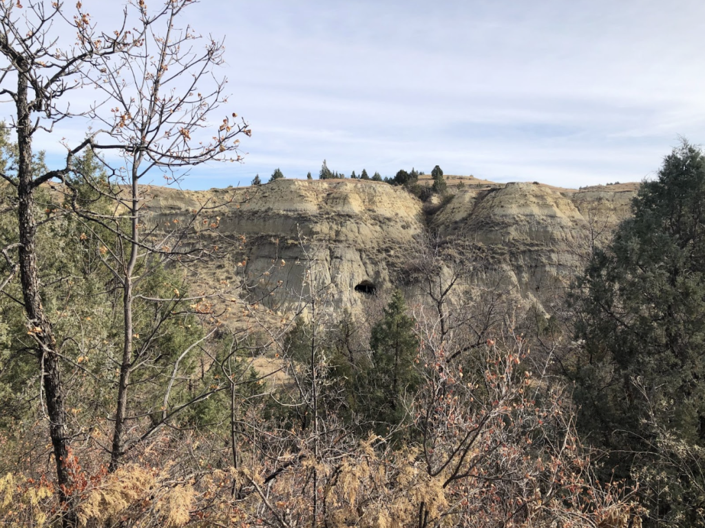 A site along the trail that is included in the pending BLM lease sales.