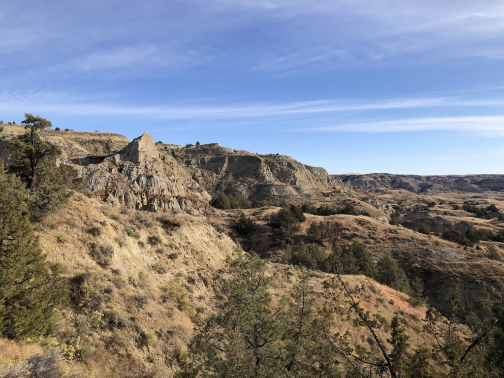 A site along the trail that is included in the pending BLM lease sales.