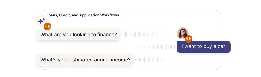 An infographic showing an example of AI progressive data collection queries.