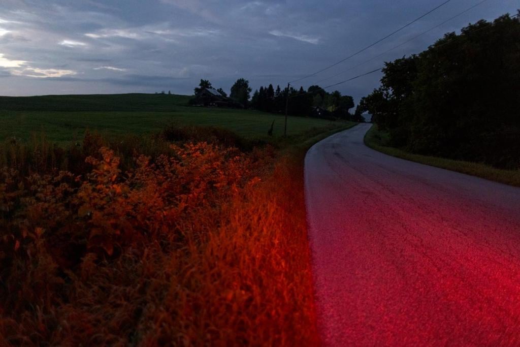 A stretch of road within a few miles of the US-Canada border in Vermont where CBP agents arrested Jose Ignacio ‘Nacho’ De La Cruz and his stepdaughter in June.