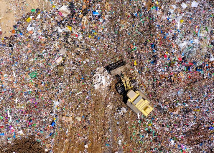 States with the Most Landfill Waste Stacker