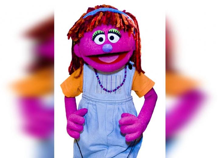 julia from sesame street doll