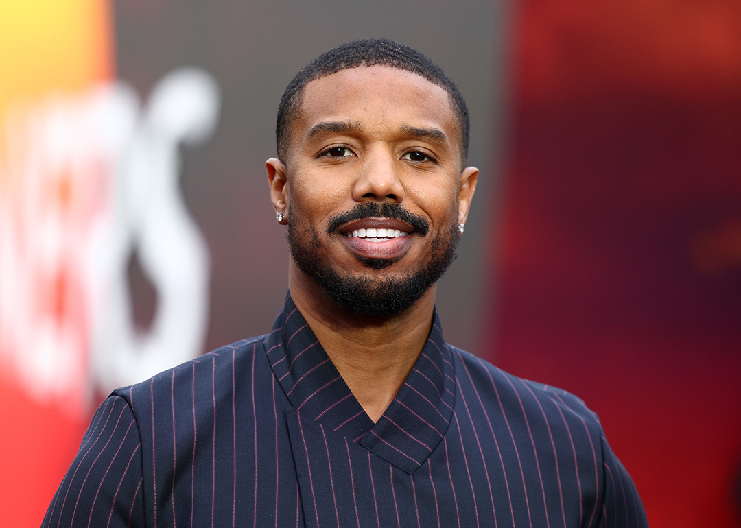 Michael B. Jordan attends the European premiere of “Sinners".