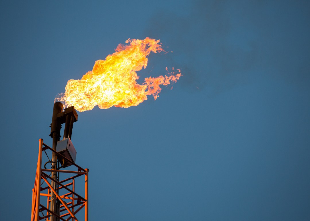 Gas flaring and venting wastes resources and heats the planet – it