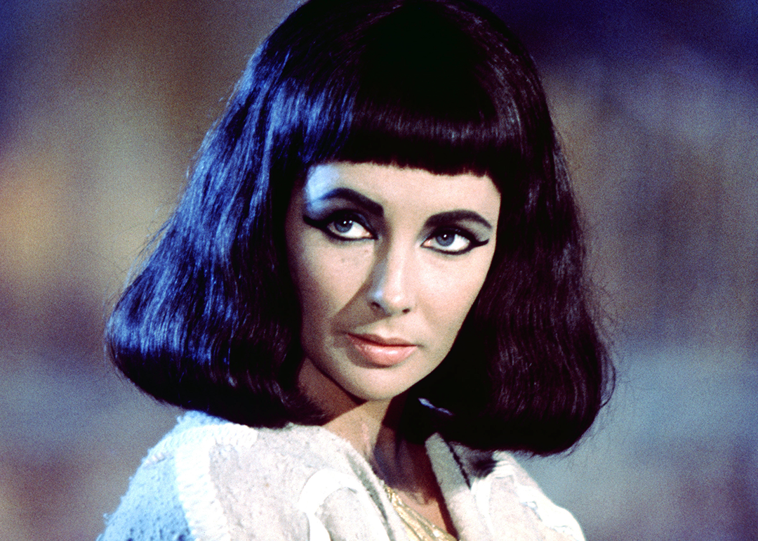 Elizabeth Taylor in a scene from ‘Cleopatra’.