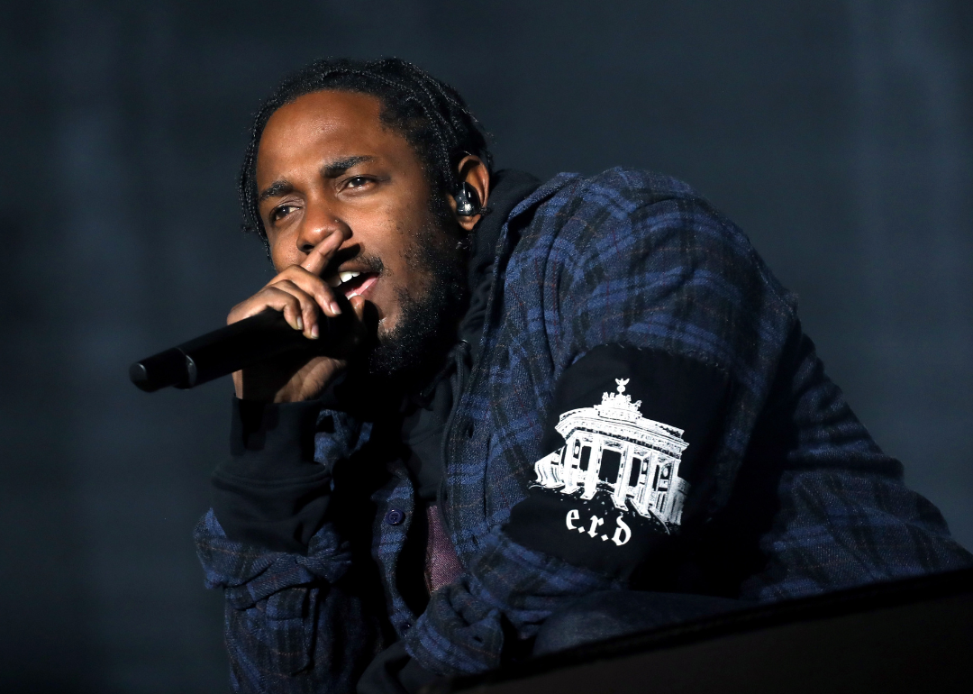 Kendrick Lamar performs at Austin City Limits Music Festival.