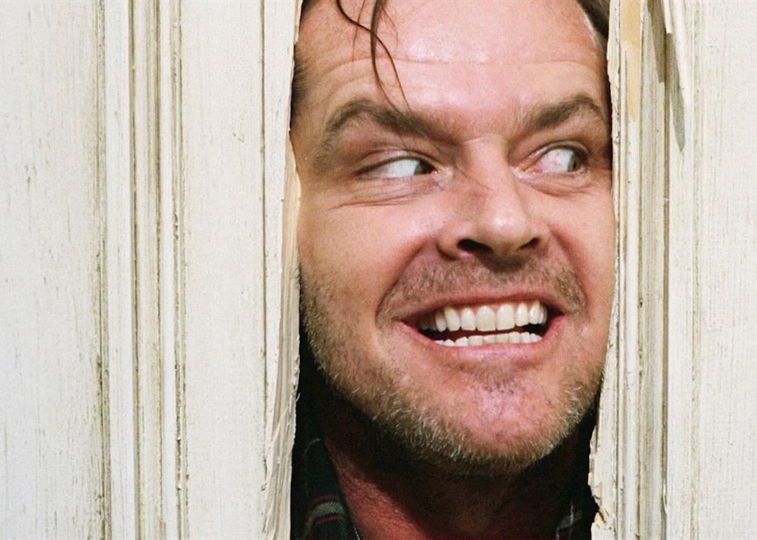 Jack Nicholson as Jack Torrance in "The Shining"