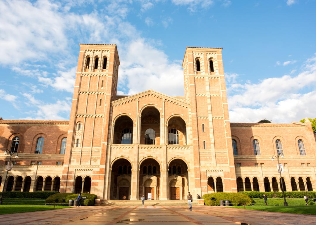 A view of Royce Hall on the University of California, Los Angeles (UCLA) campus