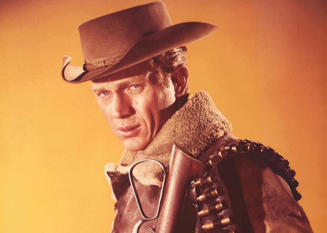 Steve McQueen as Josh Randall in the TV western series 'Wanted: Dead or Alive'
