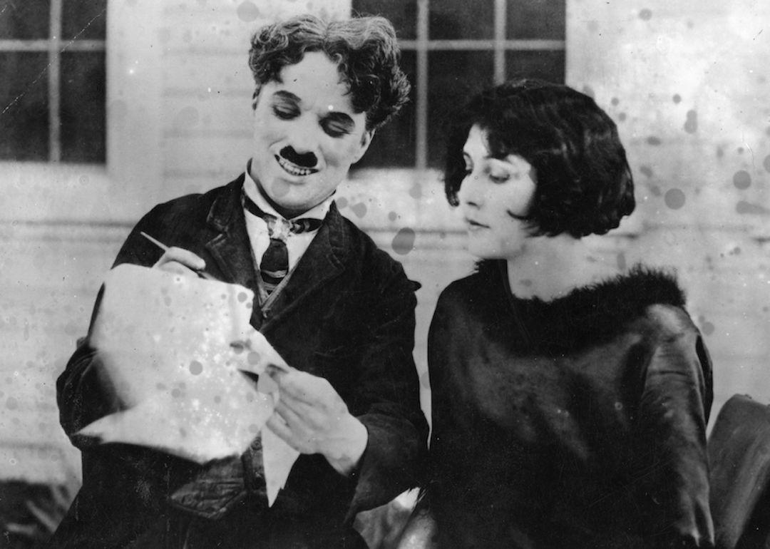 Charlie Chaplin signs up his second wife Lita Grey as an actress at his studio.