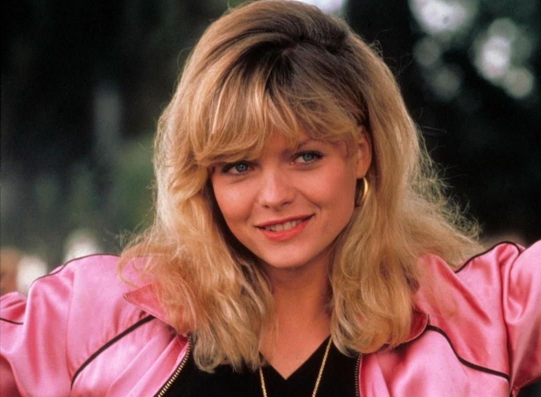 Michelle Pfeiffer as Stephanie Zinone in "Grease 2," which she hated