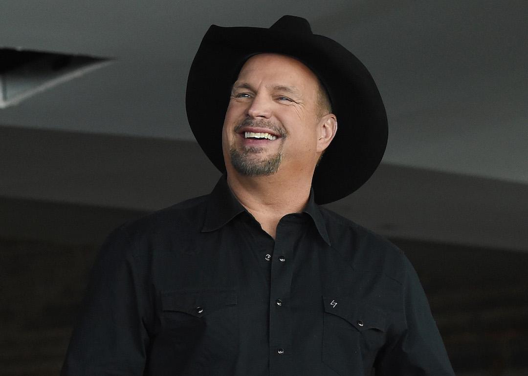 Singer/songwriter Garth Brooks smiles during a news conference in 2015.