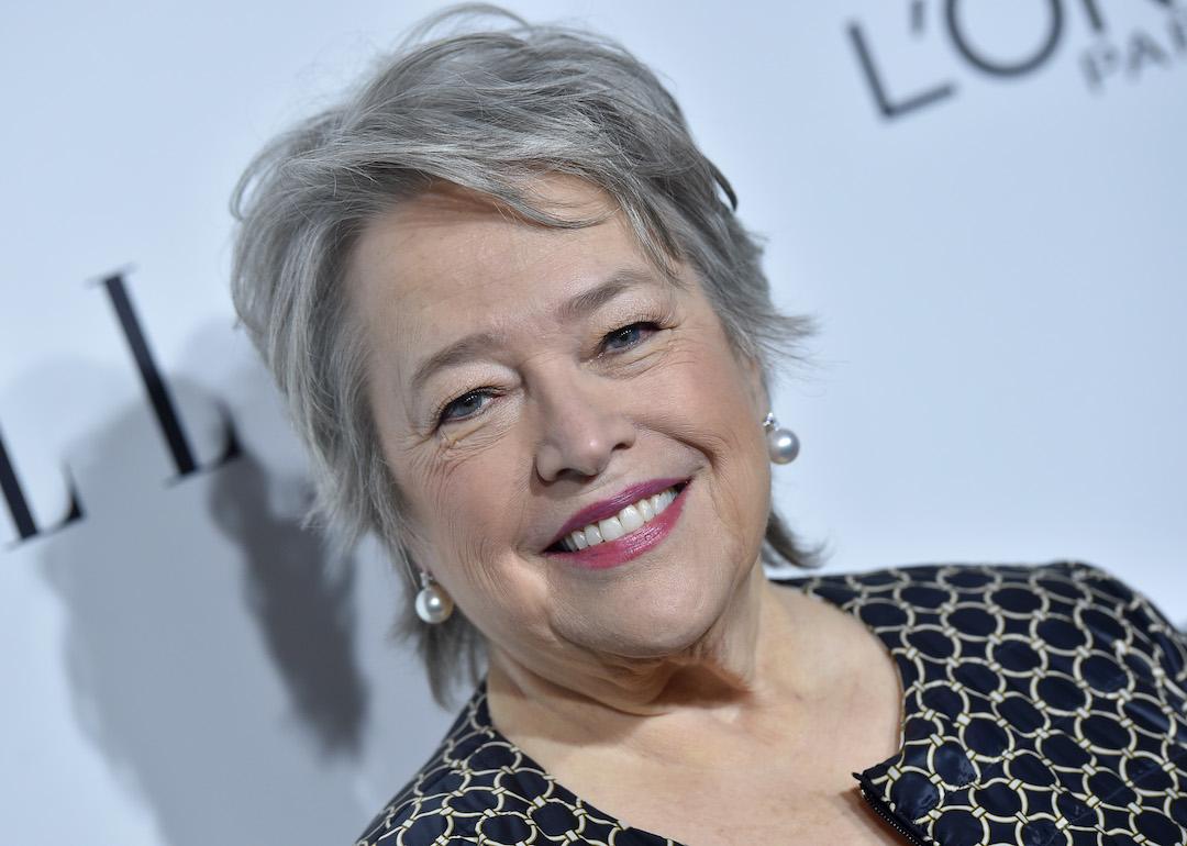 Actress Kathy Bates arrives at the 23rd Annual ELLE Women In Hollywood Awards at Four Seasons Hotel Los Angeles at Beverly Hills on October 24, 2016 in Los Angeles, California. 