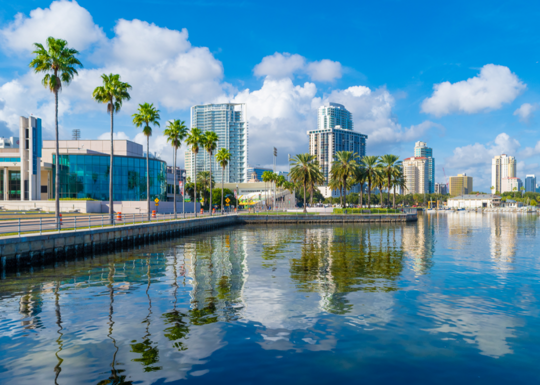St. Petersburg, Florida skyline and harbor