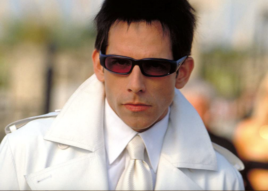 Ben Stiller as Derek Zoolander in the comedy movie "Zoolander"