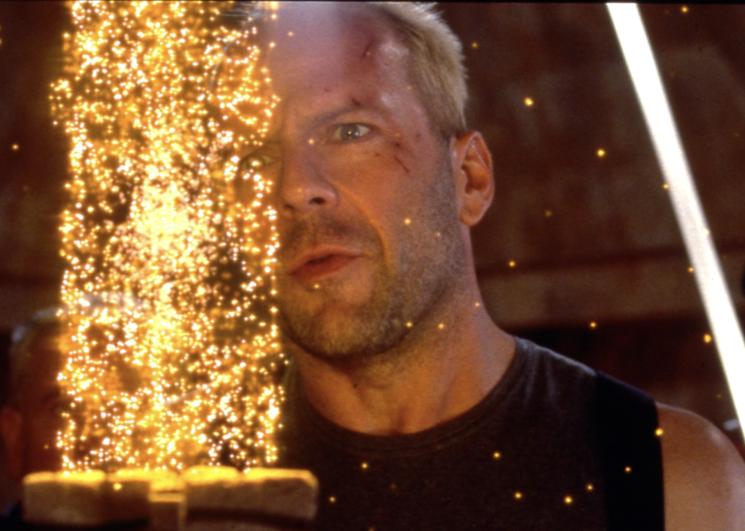 Bruce Willis in the 1990s sci-fi movie 'The Fifth Element.'
