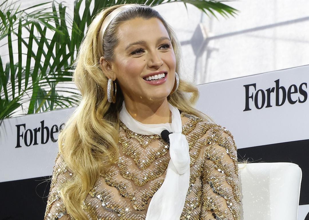 Blake Lively at the 10th Annual Forbes Power Women's Summit at Jazz at Lincoln Center on Sept. 15, 2022 in New York City.