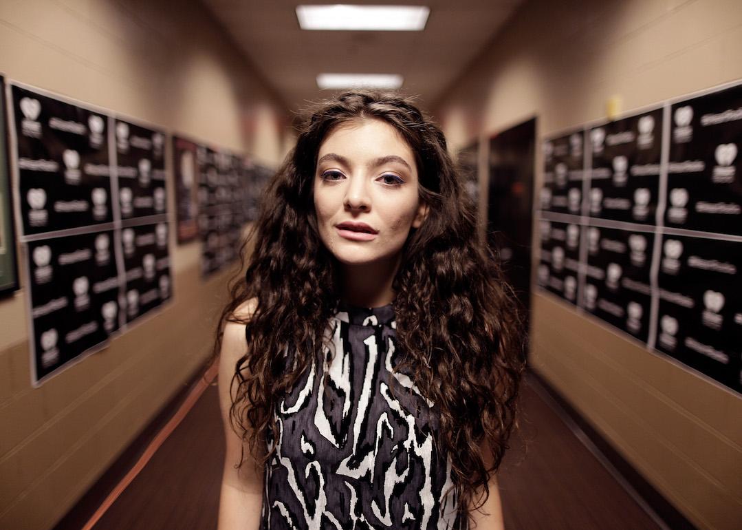 Recording artist Lorde attends the 2014 iHeartRadio Music Festival at the MGM Grand Garden Arena on Sept. 20, 2014 in Las Vegas, Nevada.