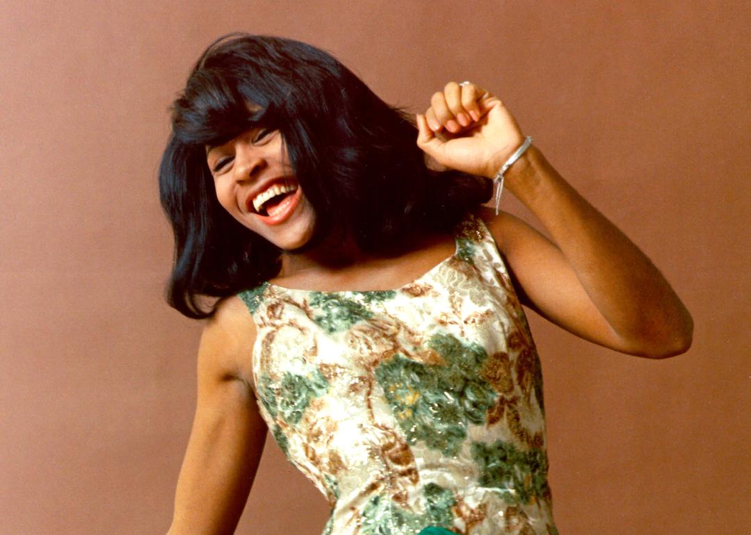 Tina Turner of the husband-and-wife R&B duo Ike & Tina Turner poses for a portrait in 1964.