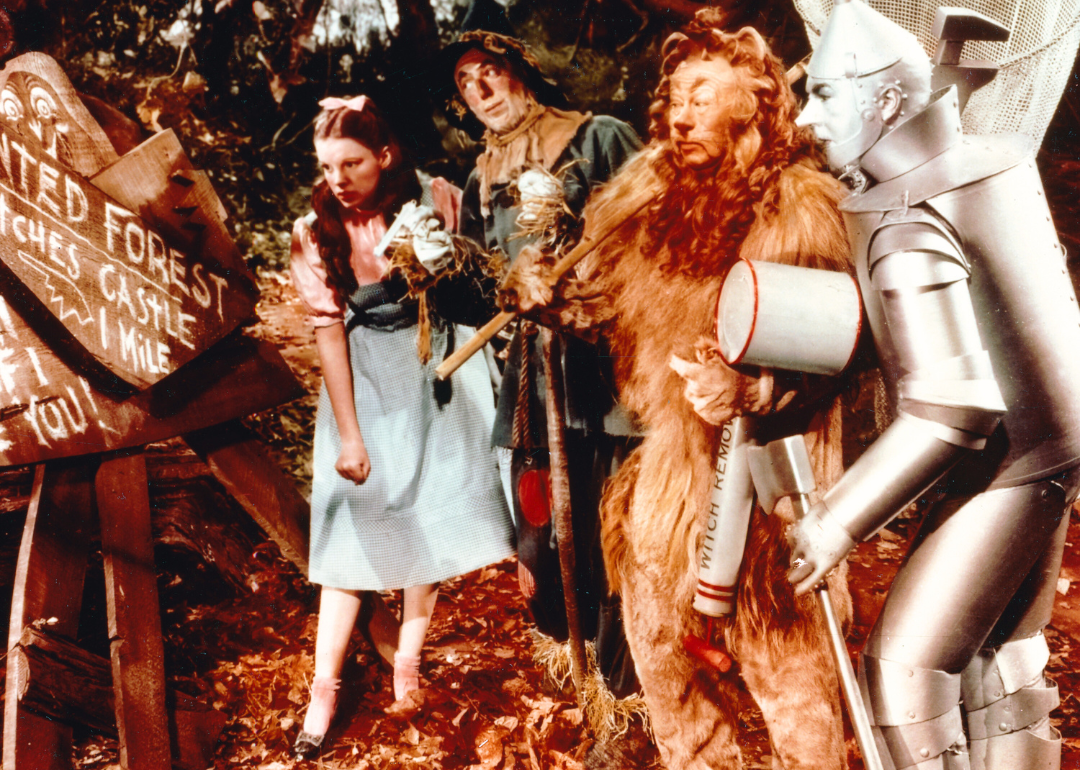 A still image from "The Wizard of Oz."