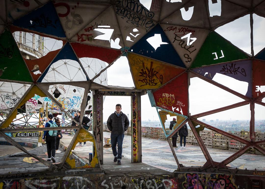 Teufelsberg Listening Station in Berlin.