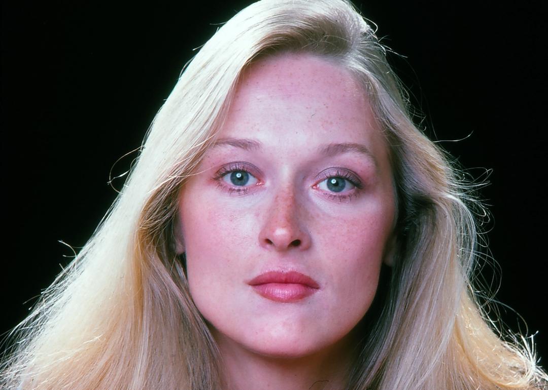 Actor Meryl Streep photographed in August 1976.
