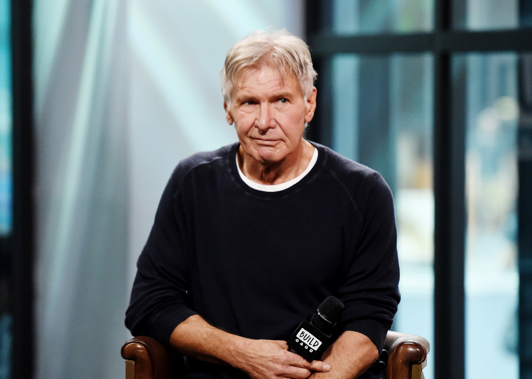 Actor Harrison Ford at the Build Series to discuss the movie "Blade Runner 2049" at Build Studio on September 27, 2017 in New York City. 