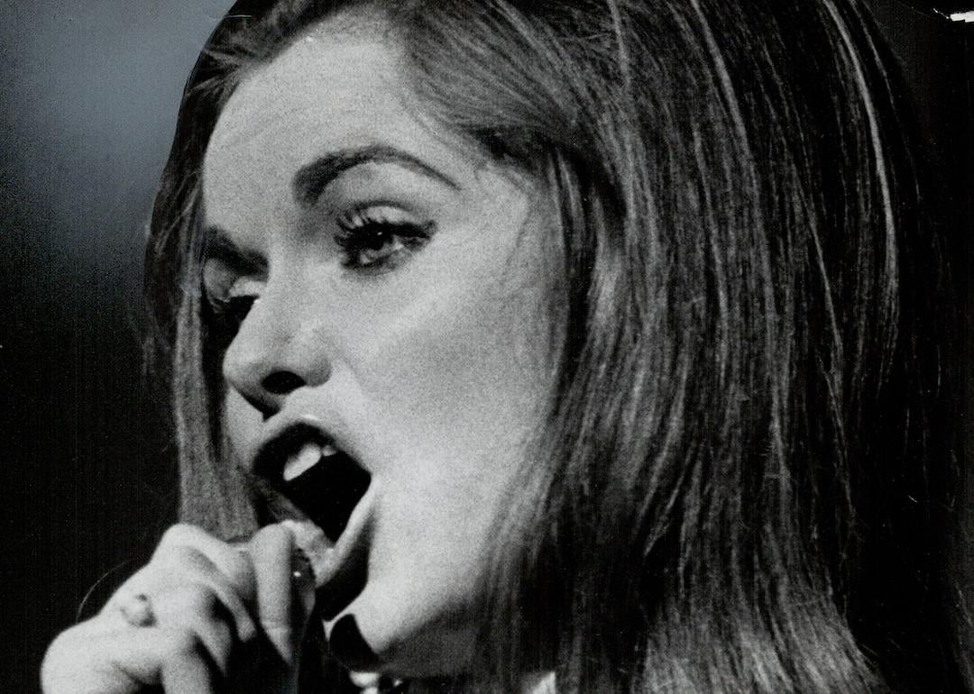 One-hit wonder Jeannie C. Riley sings 'Harper Valley PTA' in 1968.