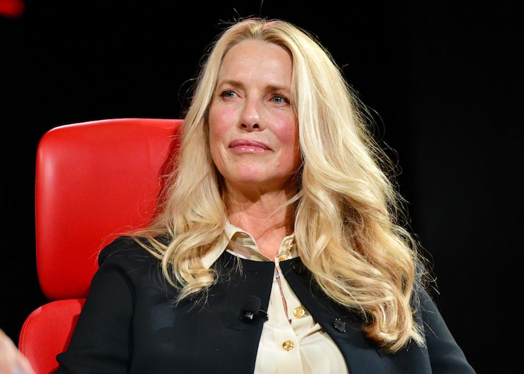 Laurene Powell Jobs on stage during Vox Media's 2022 Code Conference in Beverly Hills, California.